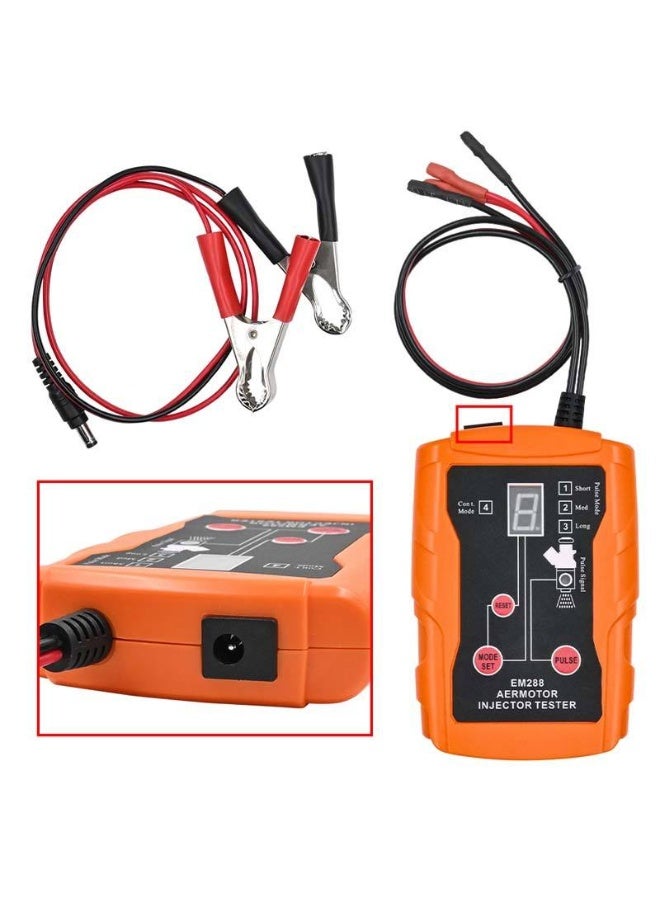 X-PRO5 EM288 Fuel Injector Tester Cleaning Tool Kit 8 Pulse Automotive Fuel Injector Testers - Image 4